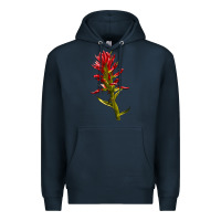 Navy Indian Paintbrush Premium Hoodie - LillyAllenDesigns