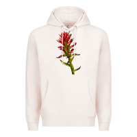 Pale Pink Indian Paintbrush Premium Hoodie - LillyAllenDesigns