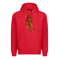 Red Indian Paintbrush Premium Hoodie - LillyAllenDesigns