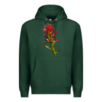 Sports Green Indian Paintbrush Premium Hoodie - LillyAllenDesigns