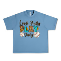 Pebble Blue look pretty  play dirty Urban Heavy Tee - HRA Design Shop