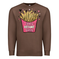 Chestnut fries before guys Premium Sweatshirt - MaliasSmallBusiness