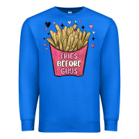 True Royal fries before guys Premium Sweatshirt - MaliasSmallBusiness