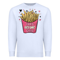 White fries before guys Premium Sweatshirt - MaliasSmallBusiness