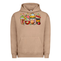 Pigment Burro school bus coffee cups Urban Hoodie - NancyCooperArtShop