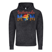 Vintage Black taekwondo mom Vintage Hoodie - texasbilliewilder