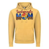 Vintage Mustard taekwondo mom Vintage Hoodie - texasbilliewilder