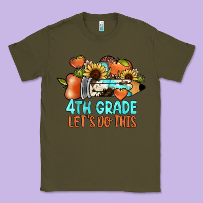4th Grade Let's Do This Classic Tee Designed By Jahusdesignshop