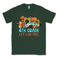 Sports Green 4th grade let's do this Classic Tee - JahusDesignShop