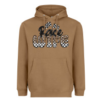 Toasted Coconut race wife Heavyweight Hoodie - MaliasSmallBusiness