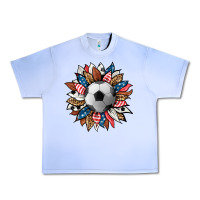 Grape Ice football sunflower Urban Heavy Tee - HRA Design Shop