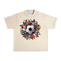 Sandshell football sunflower Urban Heavy Tee - HRA Design Shop