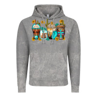 Cloud Rock blessed coffee cups Vintage Hoodie - Zillion Design Studio