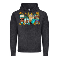 Blessed Coffee Cups Vintage Hoodie | Teevron