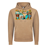 Vintage Coffee blessed coffee cups Vintage Hoodie - Zillion Design Studio