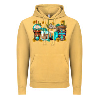 Vintage Mustard blessed coffee cups Vintage Hoodie - Zillion Design Studio