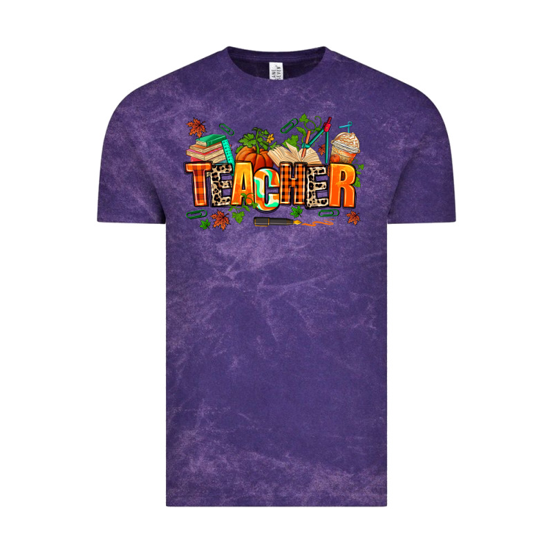 Fall Teacher Vintage Tee by AdoDesignShop | Teevron