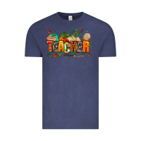 Vintage Denim fall teacher Vintage Tee - AdoDesignShop
