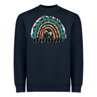 Navy western mama rainbow Heavyweight Sweatshirt - RanaPortraitStore