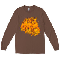 Chestnut halloween patch Long Sleeve Tee - BundleAndBundleShop