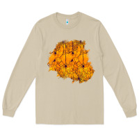 Mushroom halloween patch Long Sleeve Tee - BundleAndBundleShop