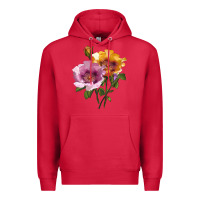 Cardinal In Your Eyes Rose Premium Hoodie - LillyAllenDesigns