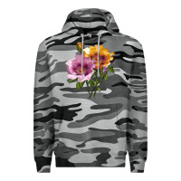 Slate Camo In Your Eyes Rose Premium Hoodie - LillyAllenDesigns