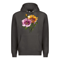 Smoke In Your Eyes Rose Premium Hoodie - LillyAllenDesigns