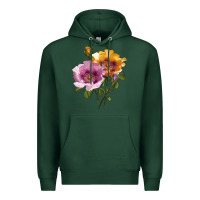 Sports Green In Your Eyes Rose Premium Hoodie - LillyAllenDesigns
