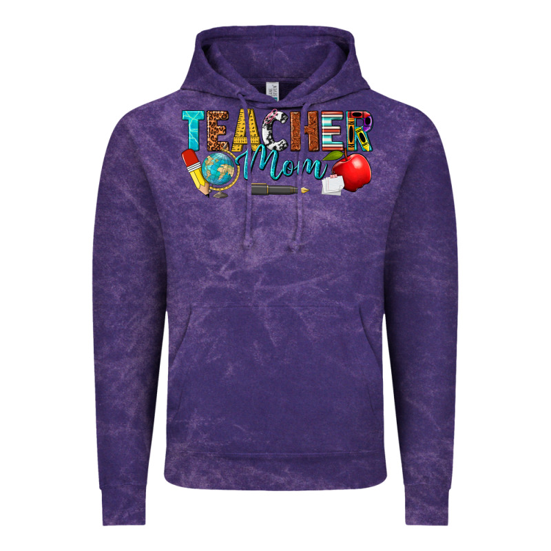 Teacher Mom Vintage Hoodie by texasbilliewilder | Teevron