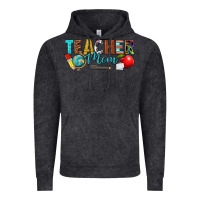 Vintage Black teacher mom Vintage Hoodie - texasbilliewilder