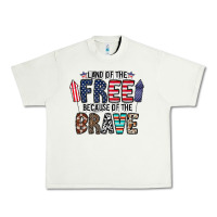 Pistachio land of the beacause of the brave Urban Heavy Tee - CowhideDigitalArt