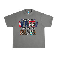 Tornado land of the beacause of the brave Urban Heavy Tee - CowhideDigitalArt