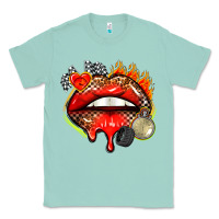 Seafoam race lips Classic Tee - AdoDesignShop