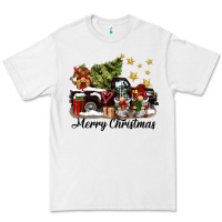 White merry christmas gnomes truck Premium Tee - BarkalooDesign