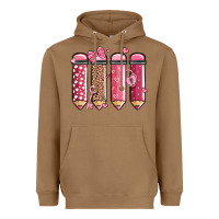 Toasted Coconut valentine' day teacher school pencils Heavyweight Hoodie - MaliasSmallBusiness
