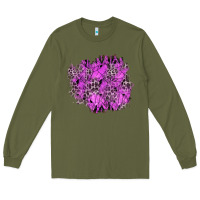 Army Green halloween patch Long Sleeve Tee - BundleAndBundleShop