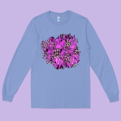 Halloween Patch Long Sleeve Tee Designed By Bundleandbundleshop