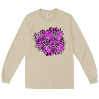 Mushroom halloween patch Long Sleeve Tee - BundleAndBundleShop