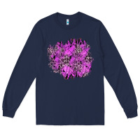 Navy halloween patch Long Sleeve Tee - BundleAndBundleShop