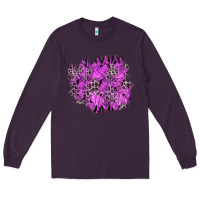 Plum halloween patch Long Sleeve Tee - BundleAndBundleShop