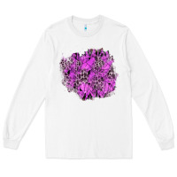 White halloween patch Long Sleeve Tee - BundleAndBundleShop
