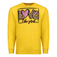 Lemon love like jesus Premium Sweatshirt - MaliasSmallBusiness
