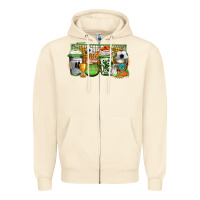 Sandshell soccer coffee Zipper Hoodie - Jasminsmagicworld
