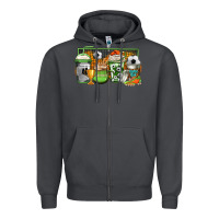 Smoke soccer coffee Zipper Hoodie - Jasminsmagicworld