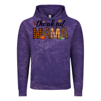 Cloud Purple thankful mama Vintage Hoodie - texasbilliewilder