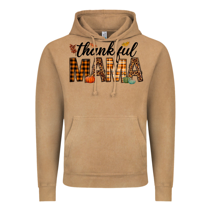 Thankful Mama Vintage Hoodie by texasbilliewilder | Teevron