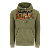 Vintage Olive thankful mama Vintage Hoodie - texasbilliewilder