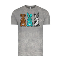 Cloud Rock Western Happy Easter peeps Vintage Tee - Neo Western