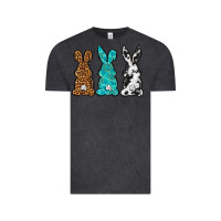 Vintage Black Western Happy Easter peeps Vintage Tee - Neo Western
